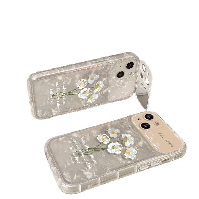 Makeup Mirror Floral iphone Case