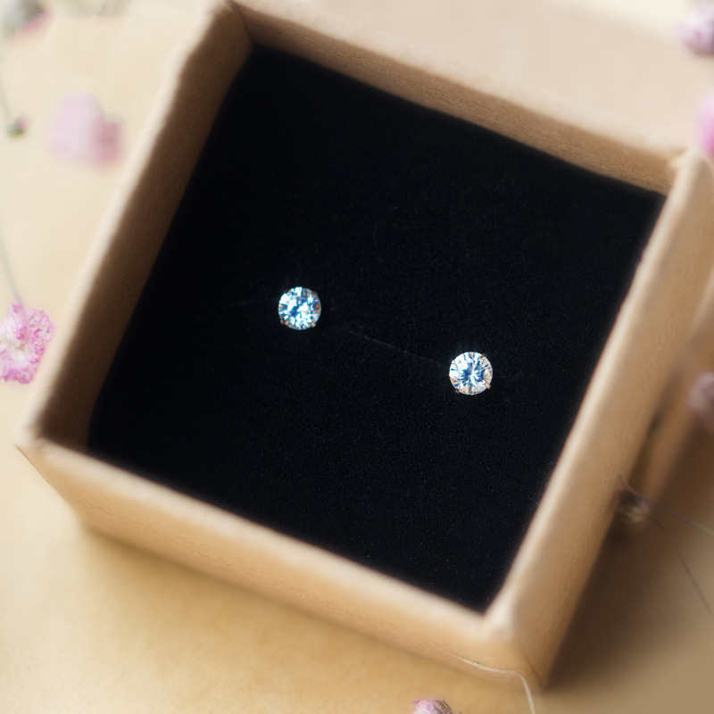 925 Sterling Silver Stud Earrings – Minimalist Hypoallergenic Earrings for Men & Women – Ogavy® - Ogavy