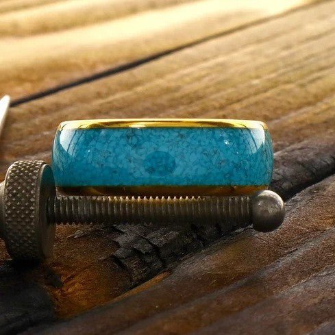 Light Luxury HAILANG Clouds Painted Dribble SST Ring - Ogavy