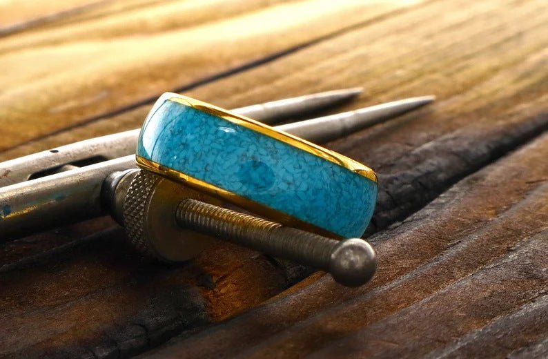 Light Luxury HAILANG Clouds Painted Dribble SST Ring - Ogavy
