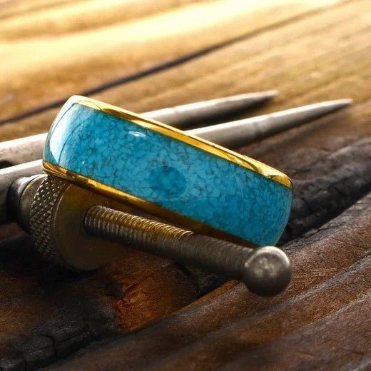 Light Luxury HAILANG Clouds Painted Dribble SST Ring - Ogavy