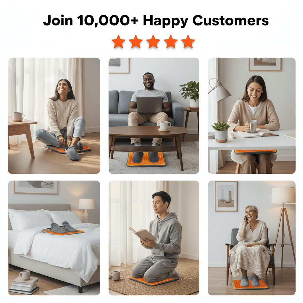 Ogavy Electric Heated Foot Warmer - Ogavy