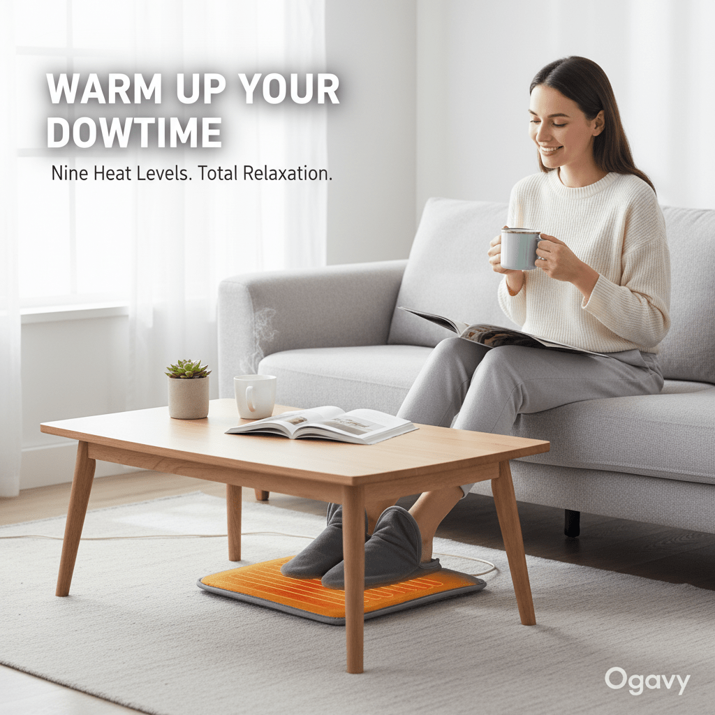 Ogavy Electric Heated Foot Warmer - Ogavy