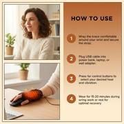 heated wrist brace